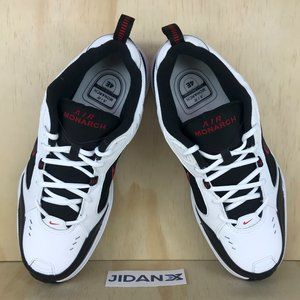 nike monarch white black